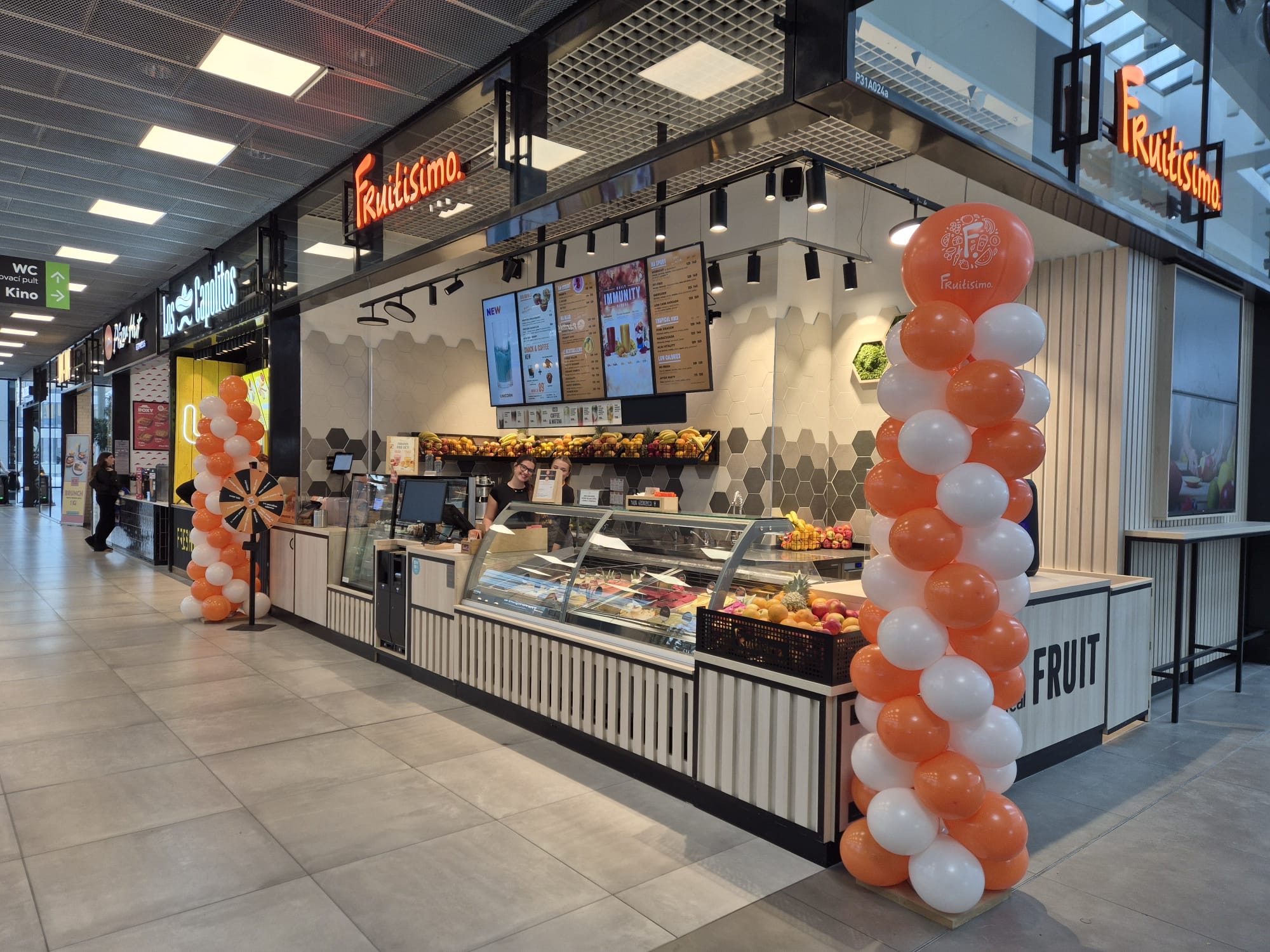 Fruitisimo Ostrava Nová Karolina &ndash; interiér