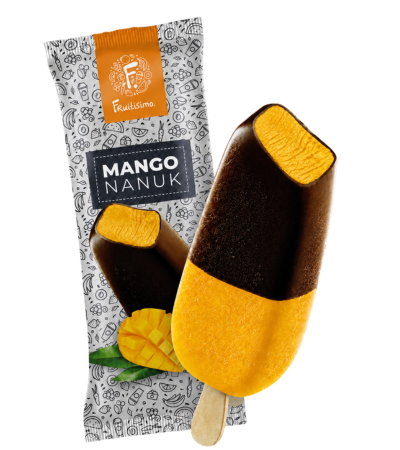Banánovo-jahodový sorbet Fruitisimo je lehký ovocný nanuk, který spojuje jemnou sladkost banánu se svěží chutí jahod. Jde o čistě ovocný mražený dezert bez mléčných přísad, vhodný jako rychlé osvě